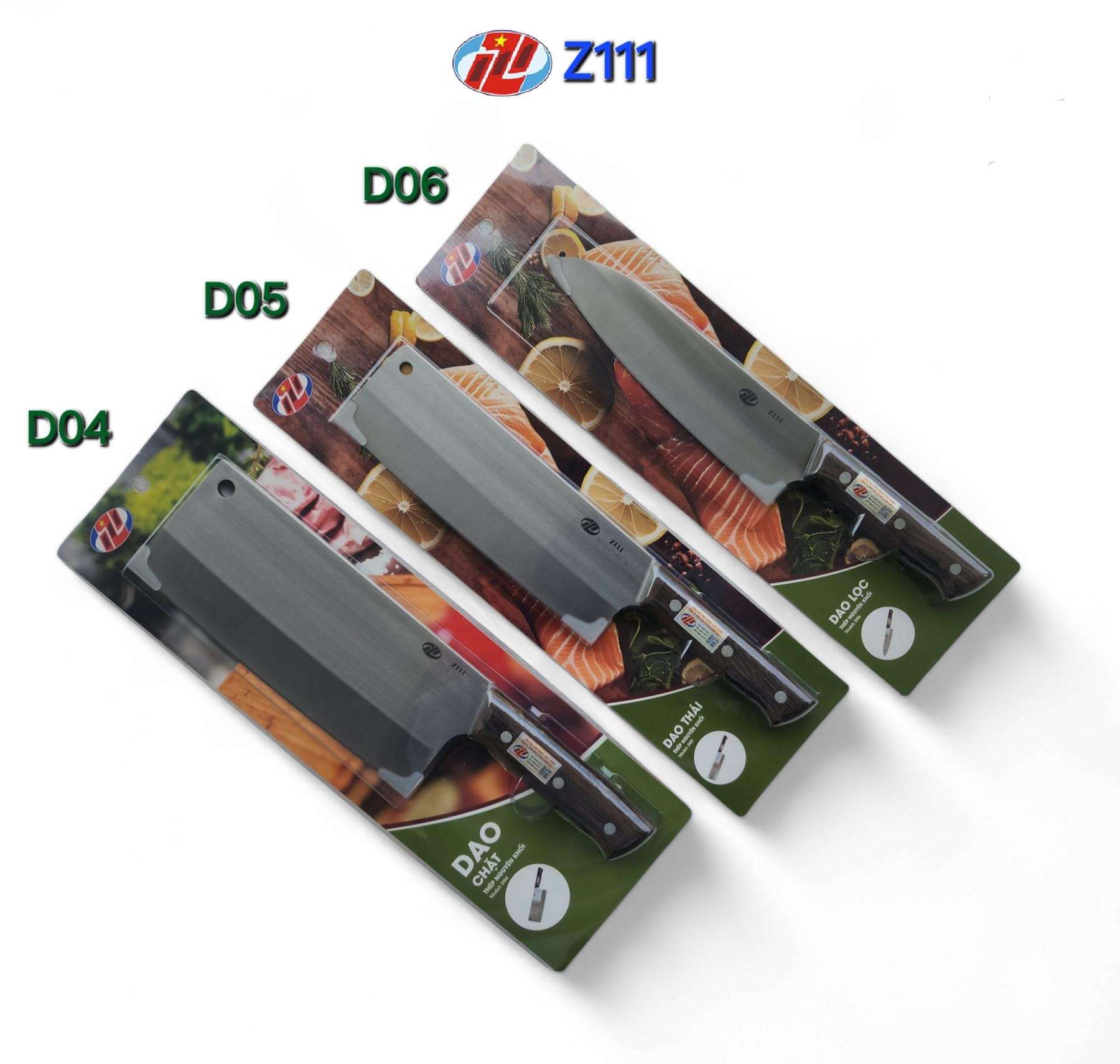 IMG_0581 Bộ 3 Dao Gỗ Mun ( Cán ốp )