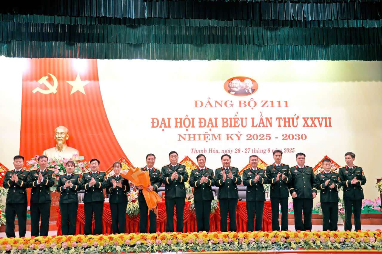 ĐẠI HỘI ĐẠI BIỂU ĐẢNG BỘ Z111 LẦN THỨ XXVII NHIỆM KỲ 2025-2030: NIỀM TIN MỚI, ĐỘNG LỰC MỚI